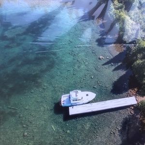 DRONE ART photograph.  One of a Kind.  16" x 12"